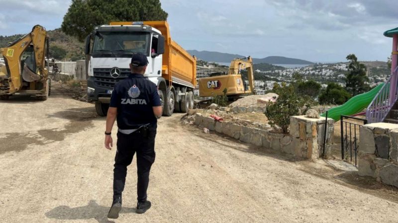 İNŞAAT YASAĞINA UYMAYAN FİRMALARA CEZAİ İŞLEM UYGULANIYOR