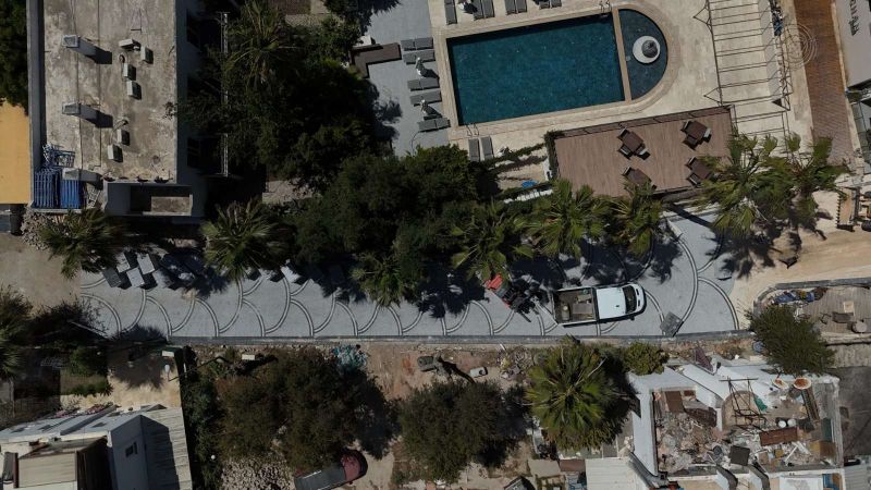 ROAD RENEWAL IN FULL SWING IN BODRUM