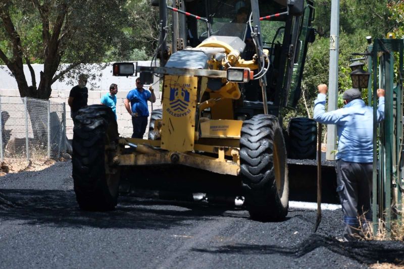 ROAD RENEWAL IN FULL SWING IN BODRUM