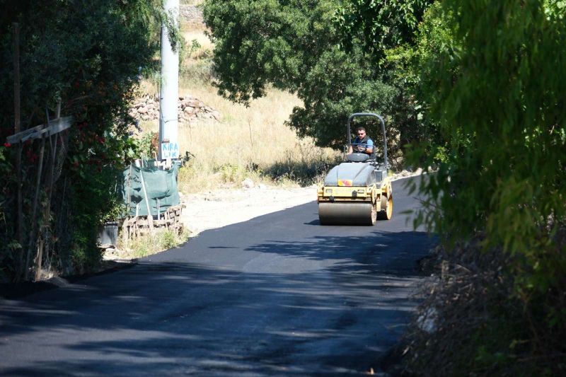 ROAD RENEWAL IN FULL SWING IN BODRUM