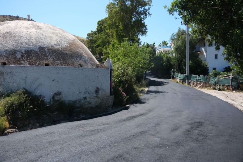 ROAD RENEWAL IN FULL SWING IN BODRUM