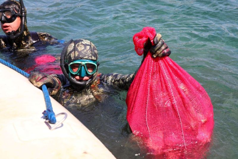 PROTECTING THE BLUE: THIRD PHASE OF SEABED CLEANUP HELD IN BİTEZ