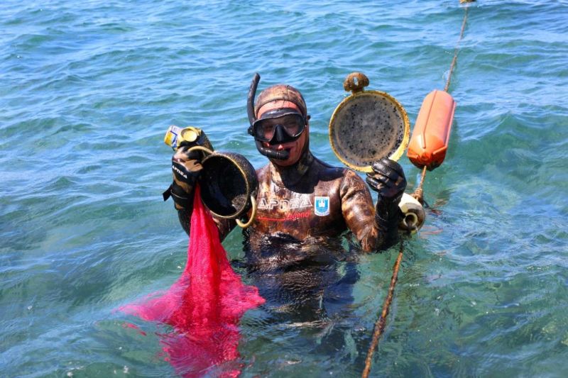 PROTECTING THE BLUE: THIRD PHASE OF SEABED CLEANUP HELD IN BİTEZ