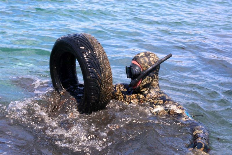 PROTECTING THE BLUE: THIRD PHASE OF SEABED CLEANUP HELD IN BİTEZ