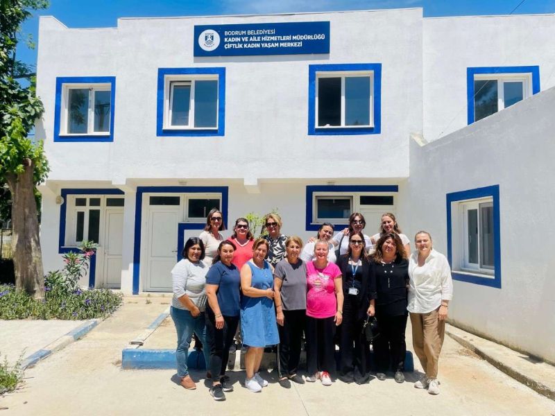 ÇİFTLİK KADIN YAŞAM MERKEZİ’NDE GELENEKSEL SANATLAR YAŞATILIYOR