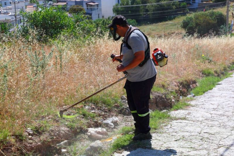 BELEDİYEDEN ÇEVRE TEMİZLİĞİ ÇALIŞMALARI