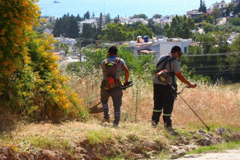 BELEDİYEDEN ÇEVRE TEMİZLİĞİ ÇALIŞMALARI