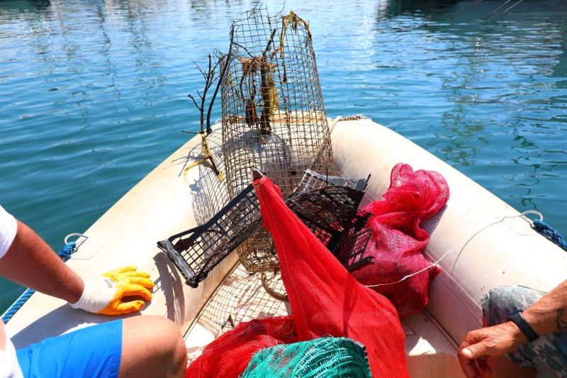 GELENEKSEL DENİZ DİBİ TEMİZLİĞİ DEVAM EDİYOR