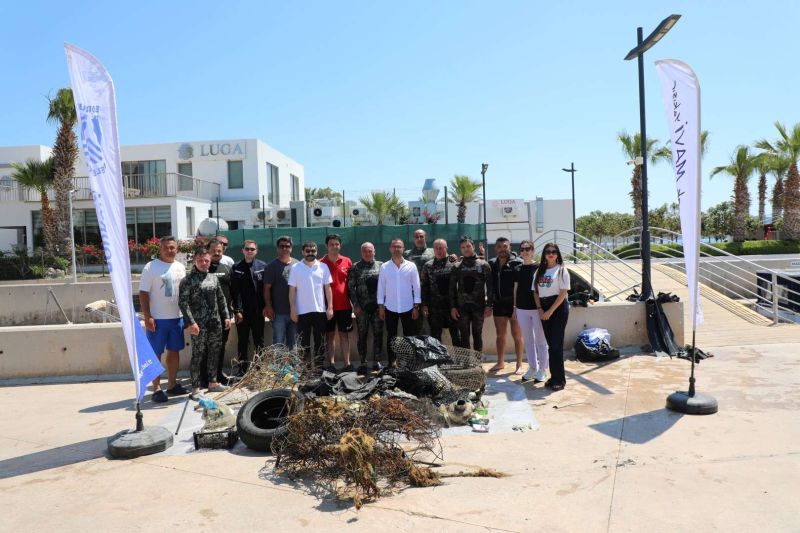 GELENEKSEL DENİZ DİBİ TEMİZLİĞİ DEVAM EDİYOR