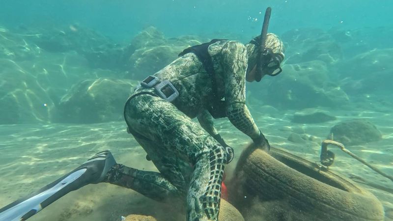 GELENEKSEL DENİZ DİBİ TEMİZLİĞİ DEVAM EDİYOR