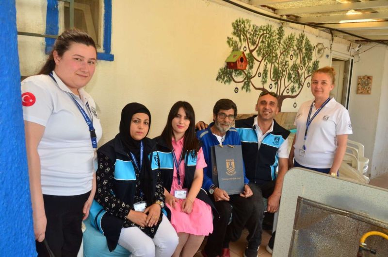 BELEDİYEDEN BAYRAM ÖNCESİ ANLAMLI ZİYARET