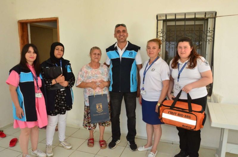 BELEDİYEDEN BAYRAM ÖNCESİ ANLAMLI ZİYARET