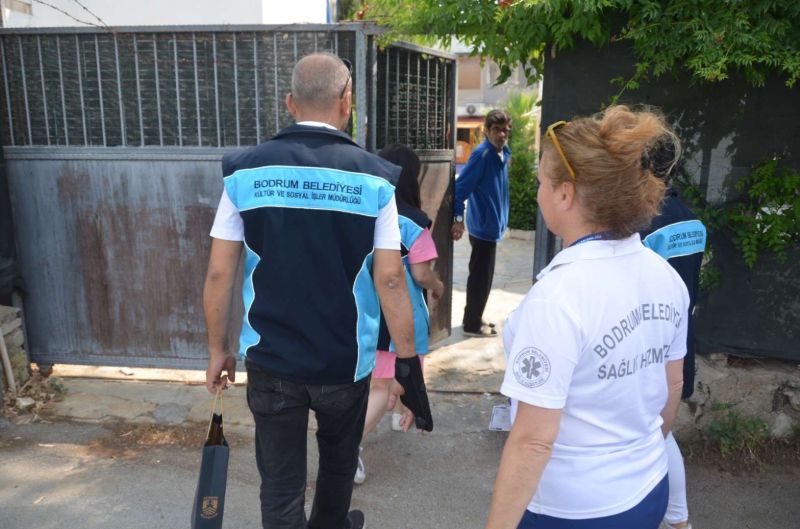 BELEDİYEDEN BAYRAM ÖNCESİ ANLAMLI ZİYARET