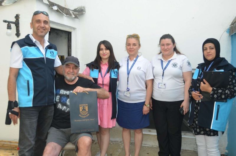 BELEDİYEDEN BAYRAM ÖNCESİ ANLAMLI ZİYARET