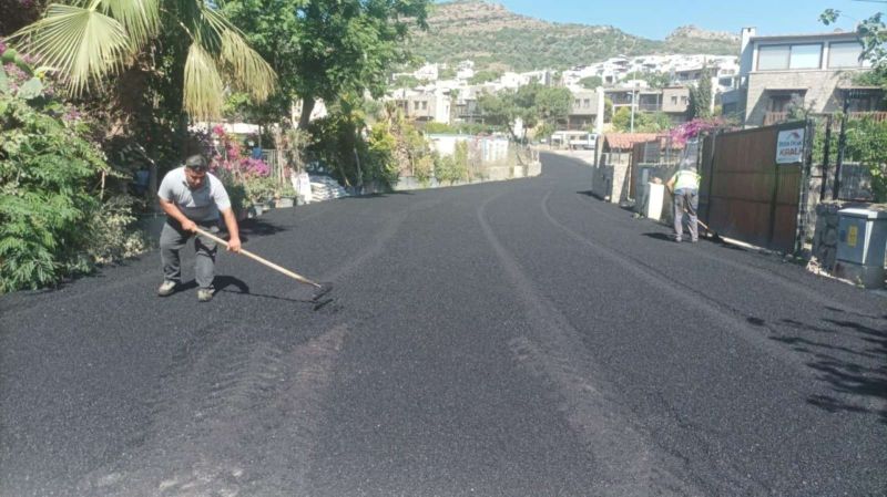 ROAD RENEWAL WORKS CONTINUE İN KÜÇÜKBÜK AHEAD OF HOLIDAY SEASON