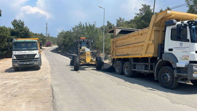 ROAD RENEWAL WORKS CONTINUE İN KÜÇÜKBÜK AHEAD OF HOLIDAY SEASON