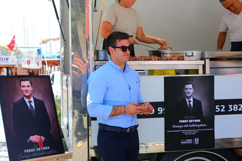 BODRUM’DA FERDİ ZEYREK İÇİN LOKMA HAYRI