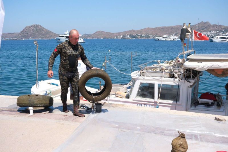 PROTECTING THE BLUE: SEVENTH PHASE OF SEABED CLEANUP CONTINUES IN YALIKAVAK
