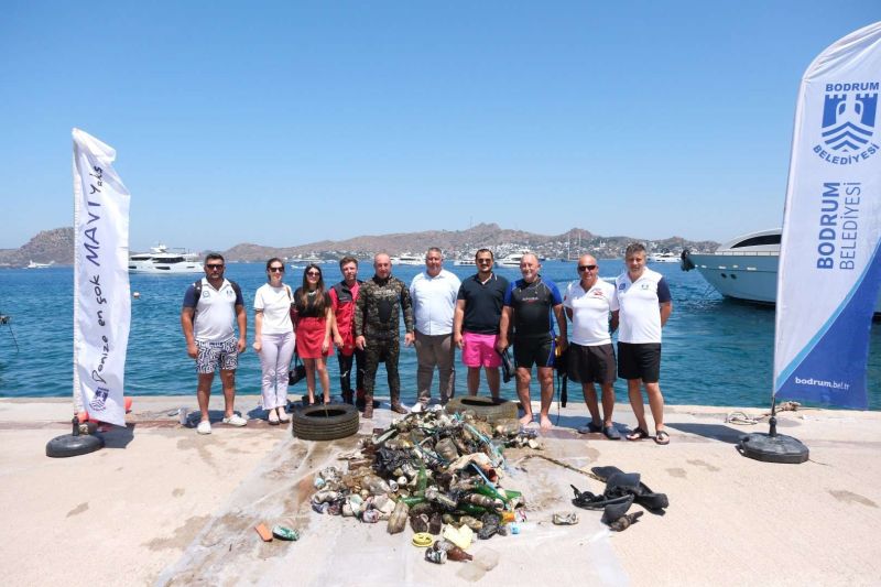 PROTECTING THE BLUE: SEVENTH PHASE OF SEABED CLEANUP CONTINUES IN YALIKAVAK
