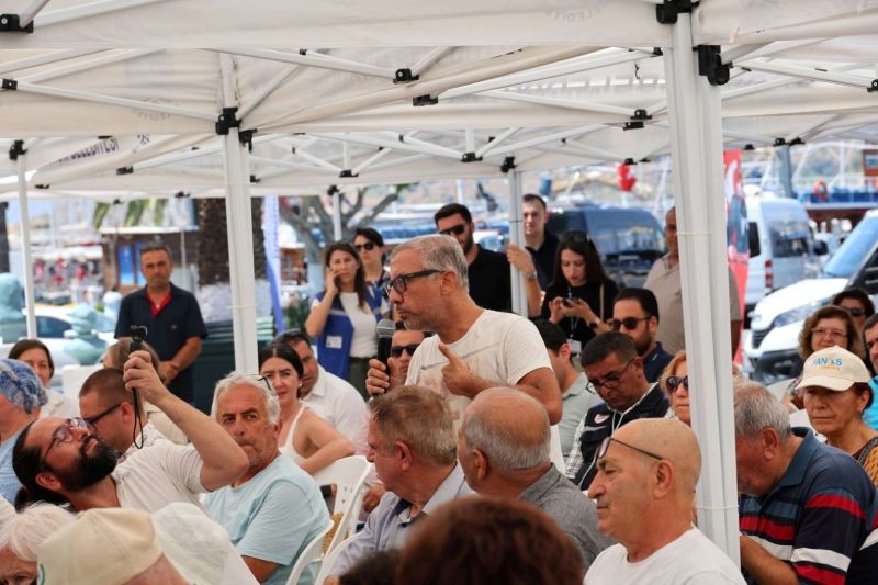 BODRUM BELEDİYESİNDEN AÇIK MİKROFON TOPLANTISI