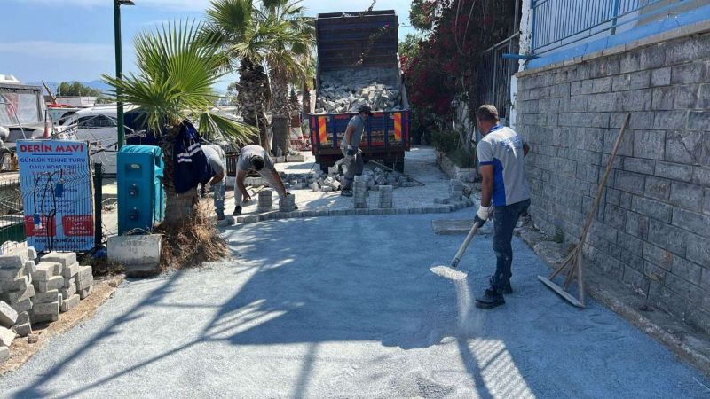 BELEDİYE EKİPLERİ SAHADA