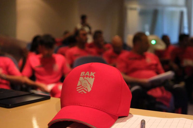 FROM DISASTER READINESS: TO ACTION: BAK TEAM TRAINS FOR ACCREDITATION