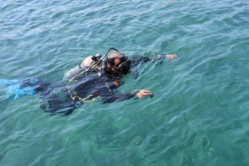168 KILOS OF WASTE REMOVED FROM GÜNDOĞAN SEABED