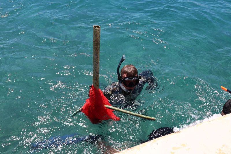 BLUE FOR THE SEA: BODRUM’S UNDERWATER CLEANUP CONTINUES İN TÜRKBÜKÜ