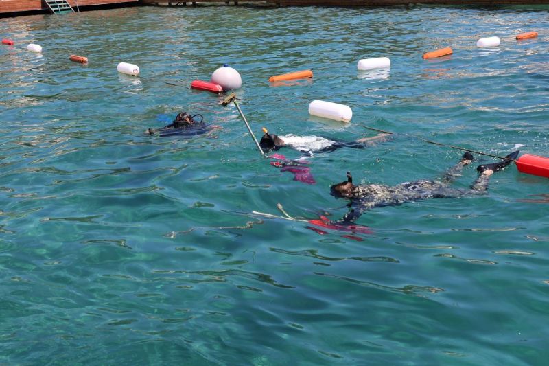 BLUE FOR THE SEA: BODRUM’S UNDERWATER CLEANUP CONTINUES İN TÜRKBÜKÜ