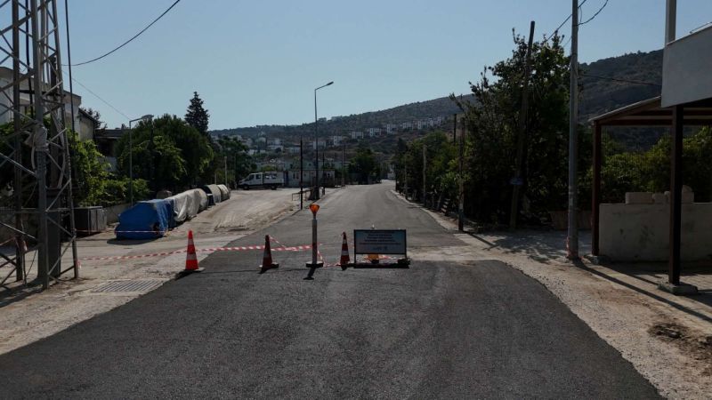 BODRUM MUNICIPALITY ADVANCES ASPHALT ROAD PAVING İN MULTIPLE NEIGHBORHOODS