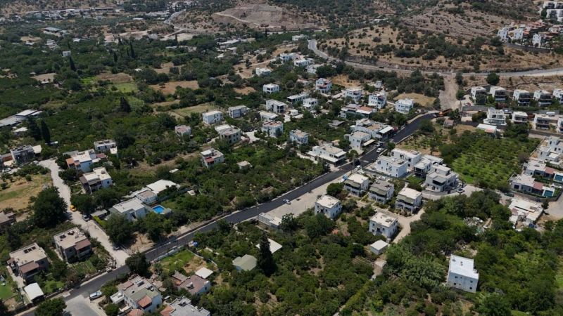 BODRUM MUNICIPALITY ADVANCES ASPHALT ROAD PAVING İN MULTIPLE NEIGHBORHOODS