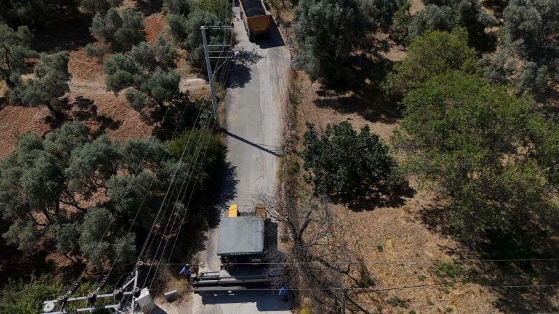 BODRUM MUNICIPALITY ADVANCES ASPHALT ROAD PAVING İN MULTIPLE NEIGHBORHOODS