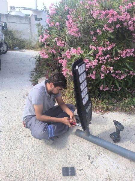 AYDINLATMA YENİLEME ÇALIŞMALARI DEVAM EDİYOR