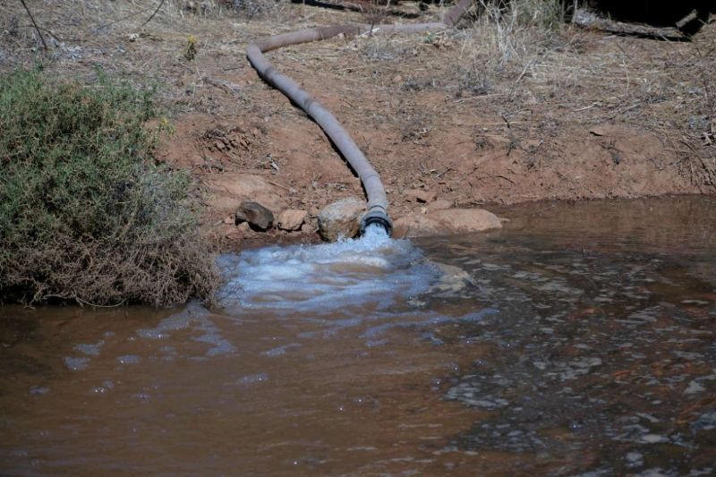 BODRUM MUNICIPALITY DELIVERS WATER TO DROUGHT-THREATENED PONDS IN RURAL AREAS