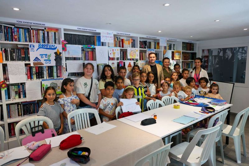 A SUMMER OF STORIES & COLOURS FOR BODRUM’S YOUNG ARTISTS
