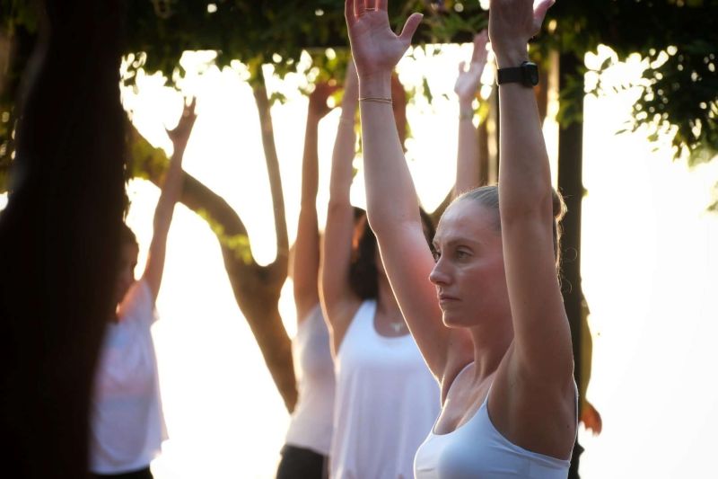 OPEN-AIR YOGA DAYS CONTINUE IN TURGUTREIS