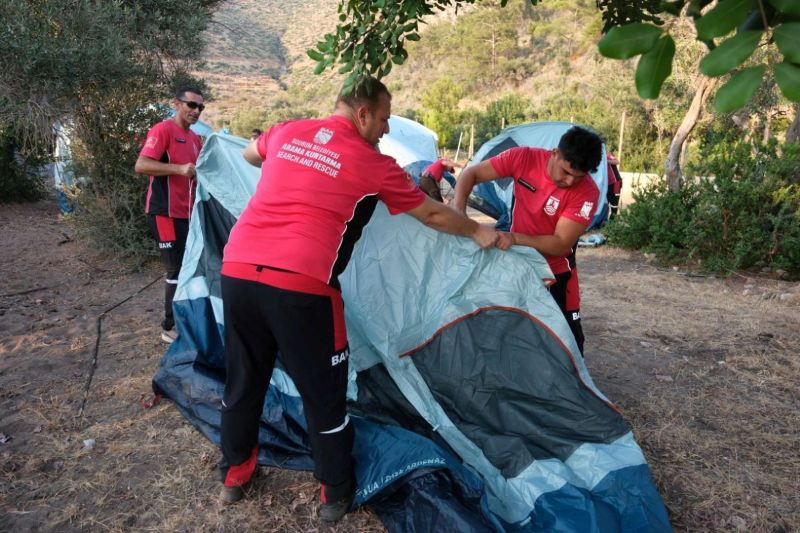 BODRUM’S LIGHT SEARCH & RESCUE TEAM CONTINUES TRAINING PROGRAMME