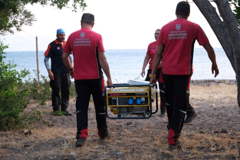 BODRUM’S LIGHT SEARCH & RESCUE TEAM CONTINUES TRAINING PROGRAMME