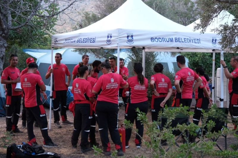 BODRUM’S LIGHT SEARCH & RESCUE TEAM CONTINUES TRAINING PROGRAMME