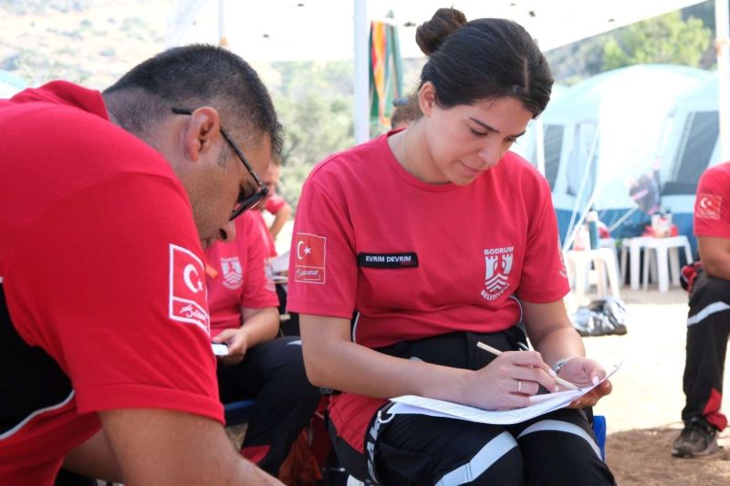 BODRUM’S LIGHT SEARCH & RESCUE TEAM CONTINUES TRAINING PROGRAMME