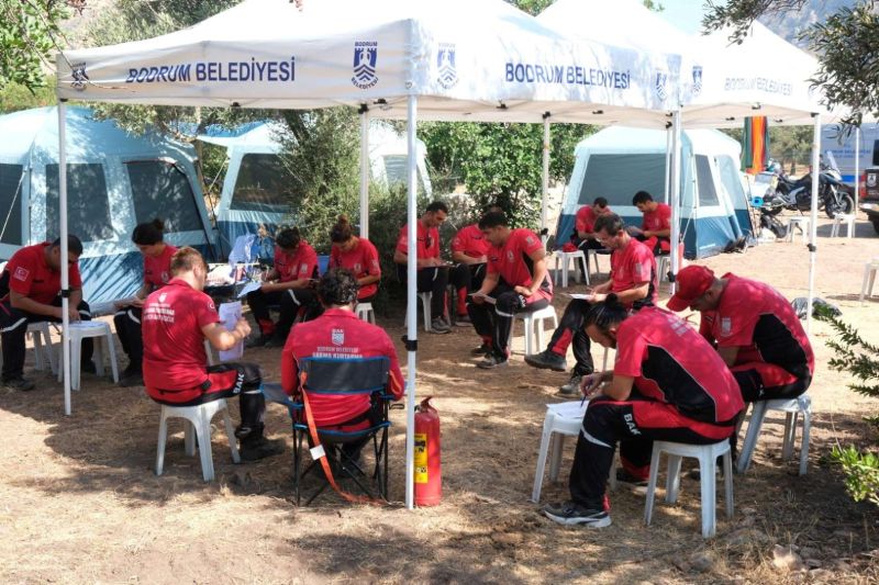 BODRUM’S LIGHT SEARCH & RESCUE TEAM CONTINUES TRAINING PROGRAMME