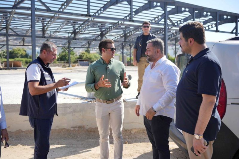 MAYOR MANDALİNCİ CONTINUES ON-SITE VISITS IN YALIKAVAK