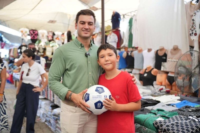 MAYOR MANDALİNCİ CONTINUES ON-SITE VISITS IN YALIKAVAK
