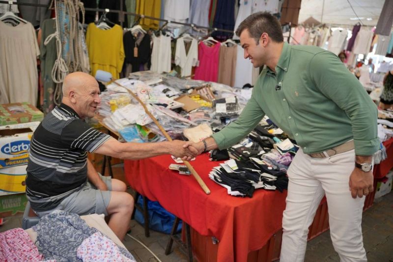 MAYOR MANDALİNCİ CONTINUES ON-SITE VISITS IN YALIKAVAK