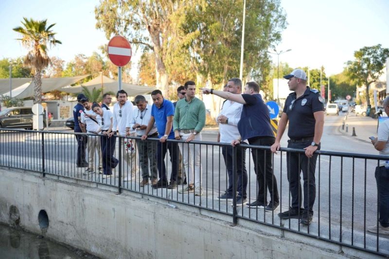 MAYOR MANDALİNCİ CONTINUES ON-SITE VISITS IN YALIKAVAK