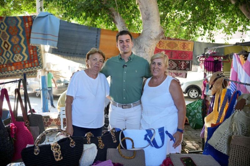 MAYOR MANDALİNCİ CONTINUES ON-SITE VISITS IN YALIKAVAK