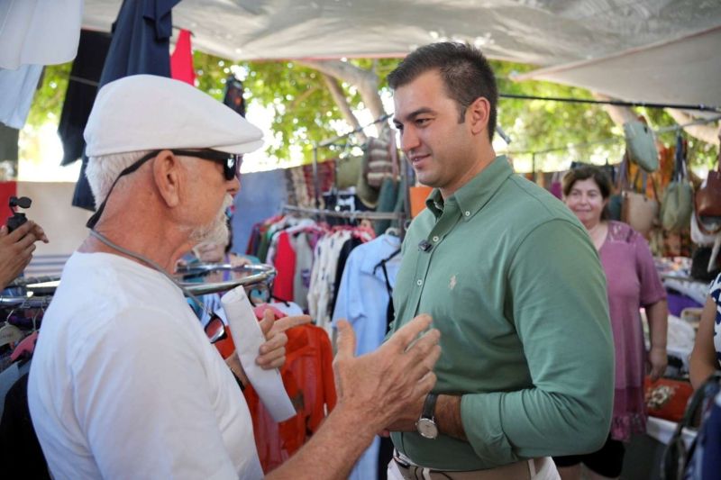 MAYOR MANDALİNCİ CONTINUES ON-SITE VISITS IN YALIKAVAK