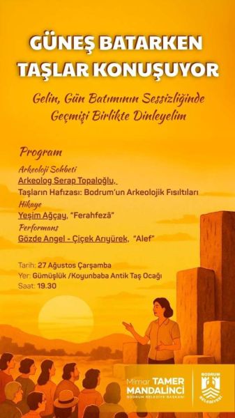 WHEN STONES SPEAK: ARCHAEOLOGY, LITERATURE & DANCE MEET IN BODRUM
