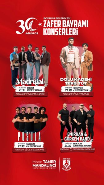 BODRUM PREPARES FOR 103RD ANNIVERSARY OF VICTORY DAY