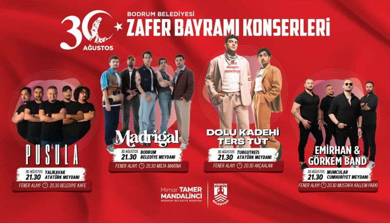 BODRUM PREPARES FOR 103RD ANNIVERSARY OF VICTORY DAY